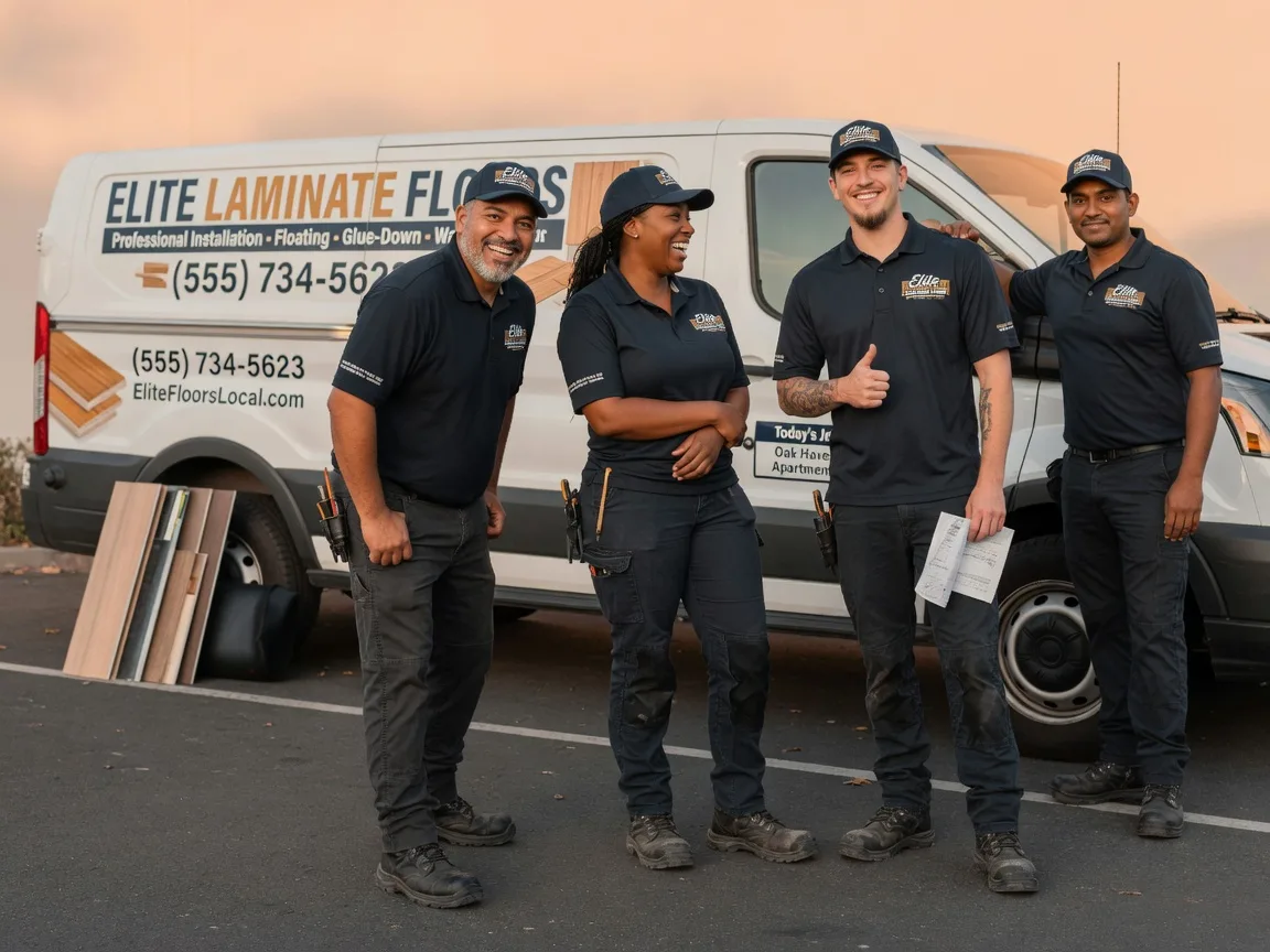 Laminate flooring installation company in Holliday, TX